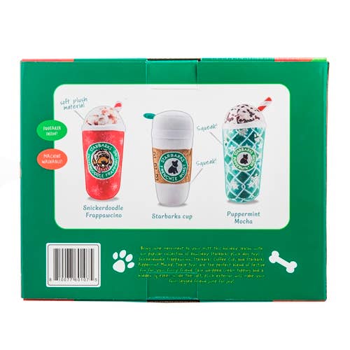 Starbarks Holiday Box Stocking Stuffers Christmas Dog Toys