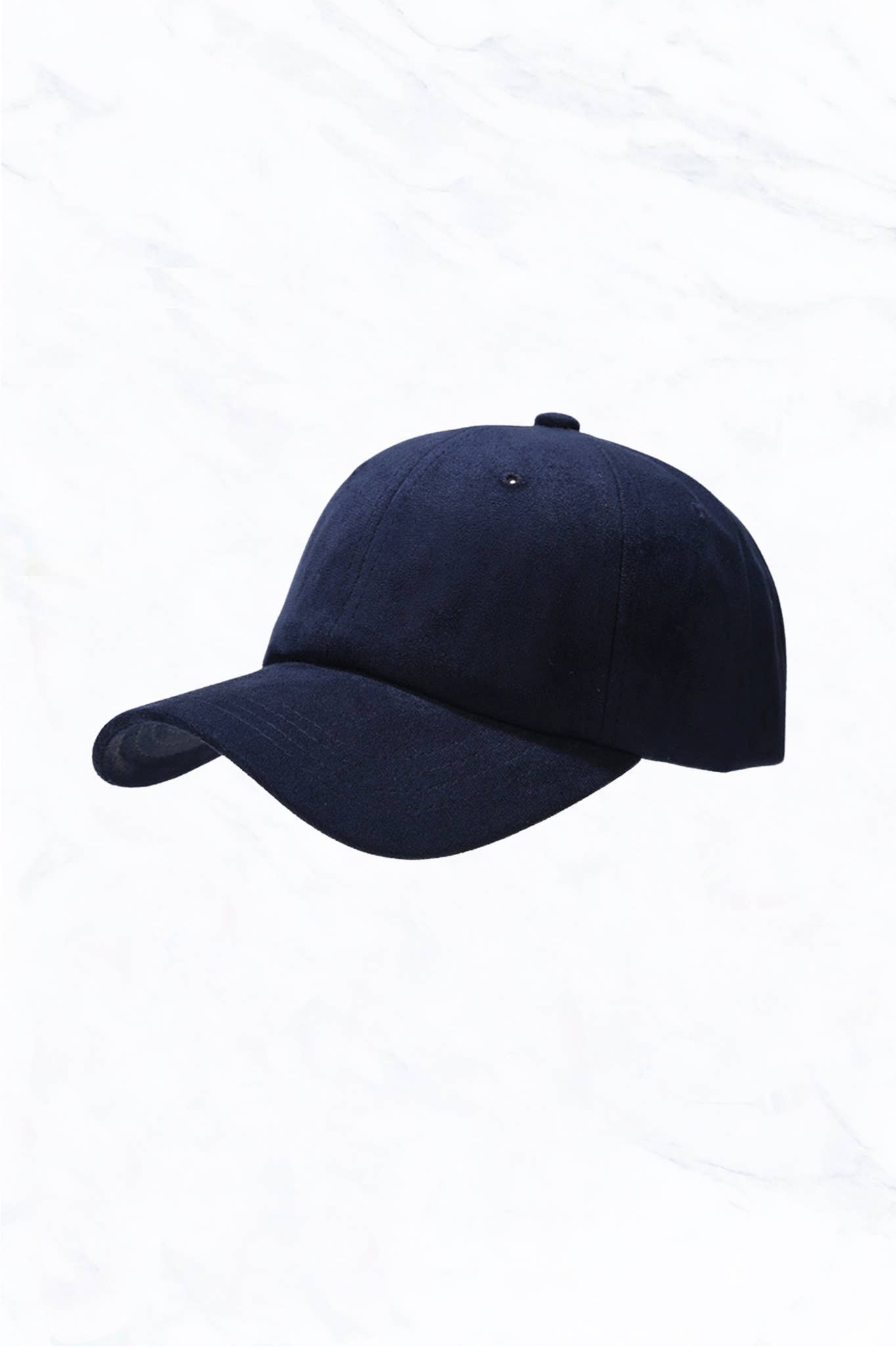 Suede Baseball Caps