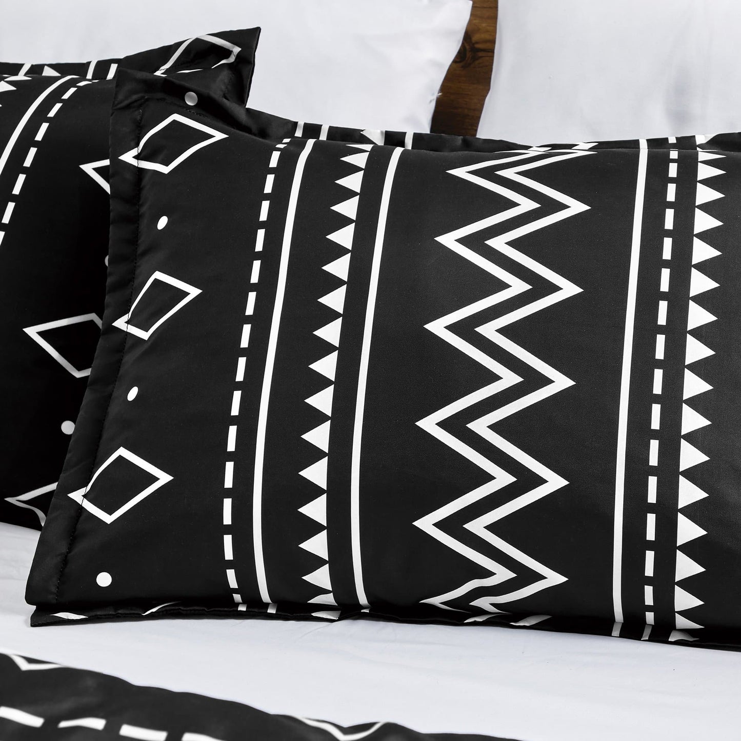 Bohemian Southwestern Aztec Navajo Comforter - 6 Piece Set