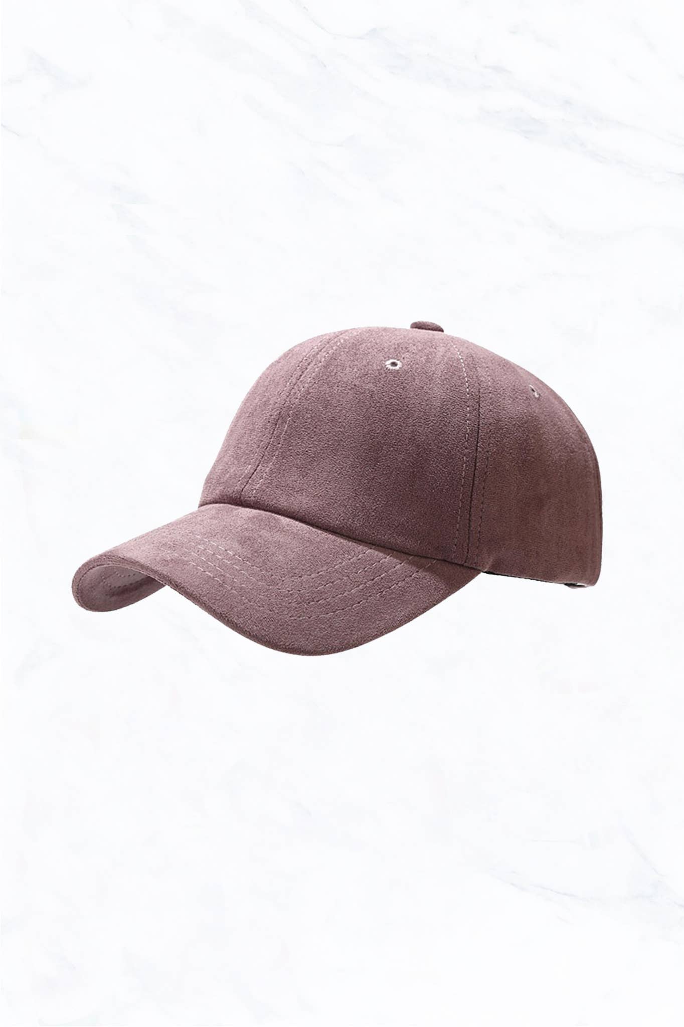 Suede Baseball Caps