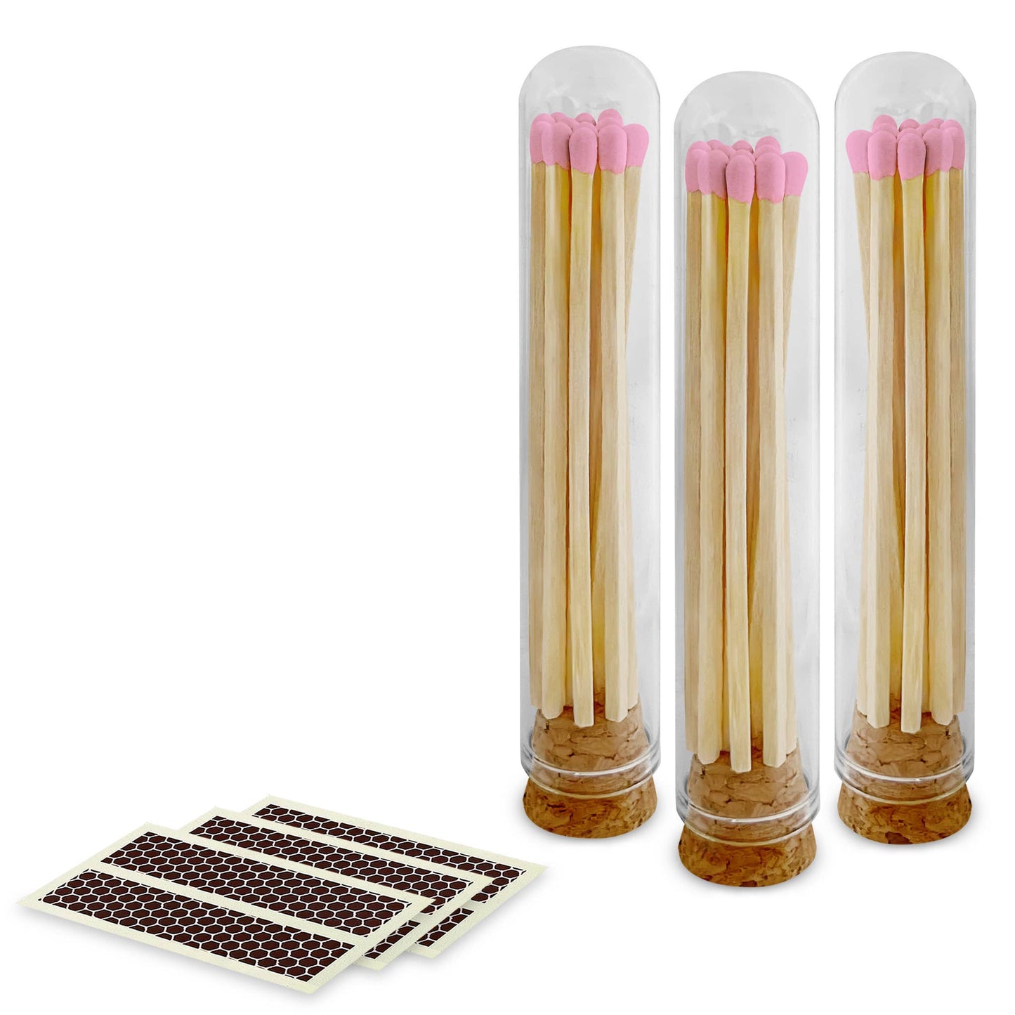 4" Matches + Mini Cloche - Colors of Your Choice + Strikers