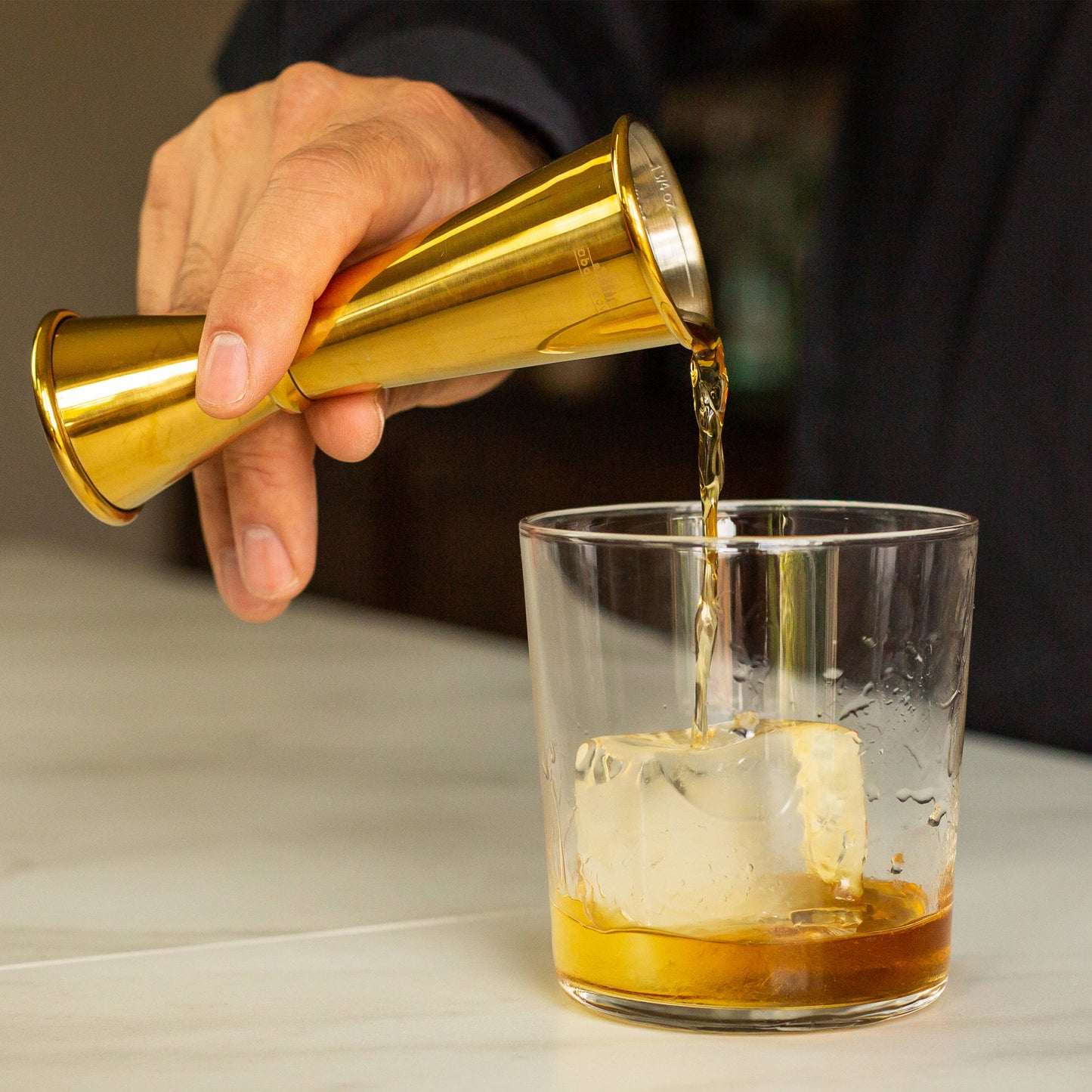 Japanese Jigger, Gold Cocktail Jigger