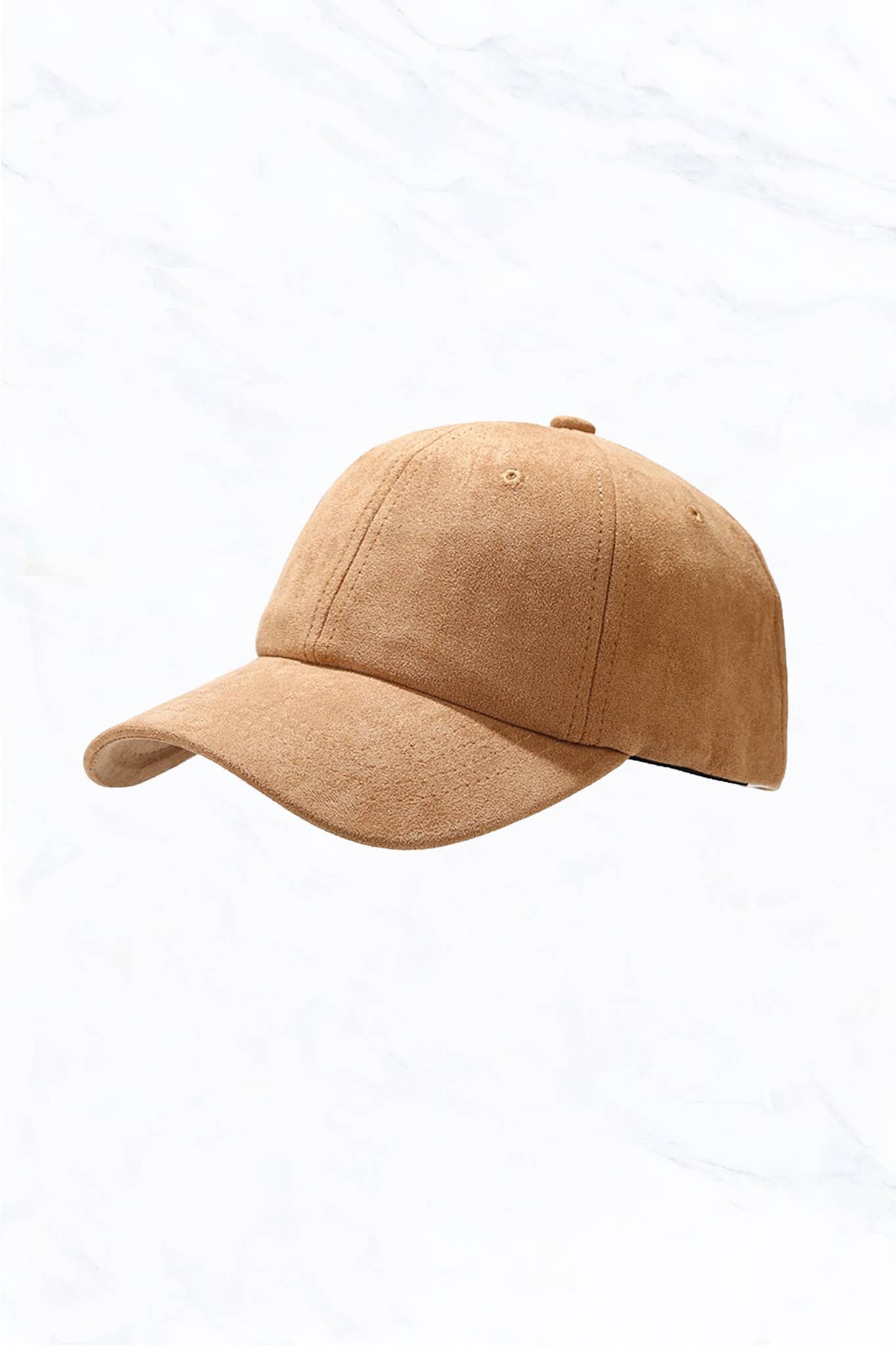 Suede Baseball Caps