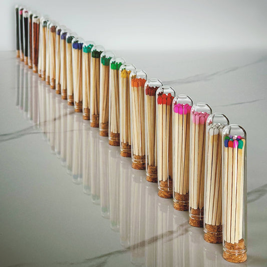 4" Matches + Mini Cloche - Colors of Your Choice + Strikers