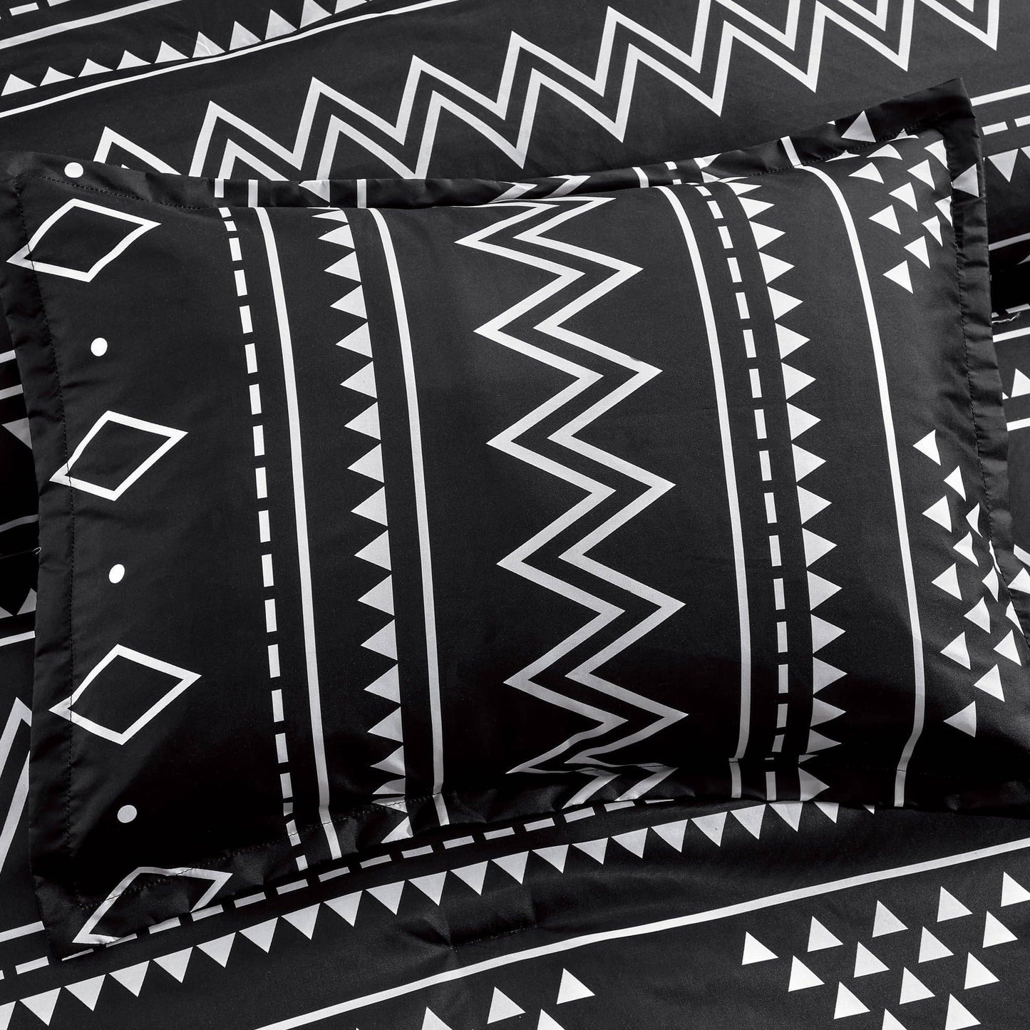 Bohemian Southwestern Aztec Navajo Comforter - 6 Piece Set