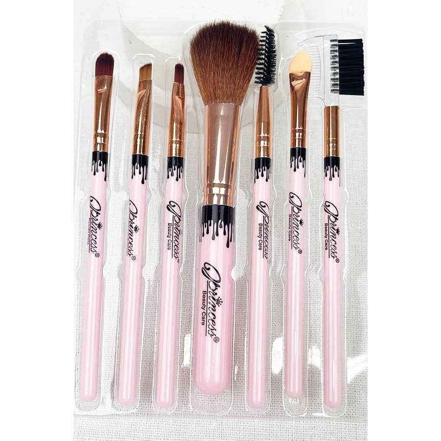 7 pcs Solid Make Up Brush Set