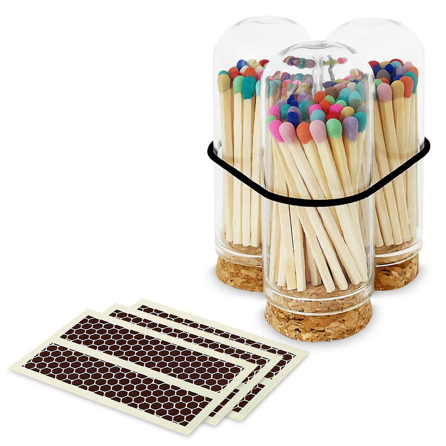 2" Matches + Mini Cloche - Colors of Your Choice + Strikers