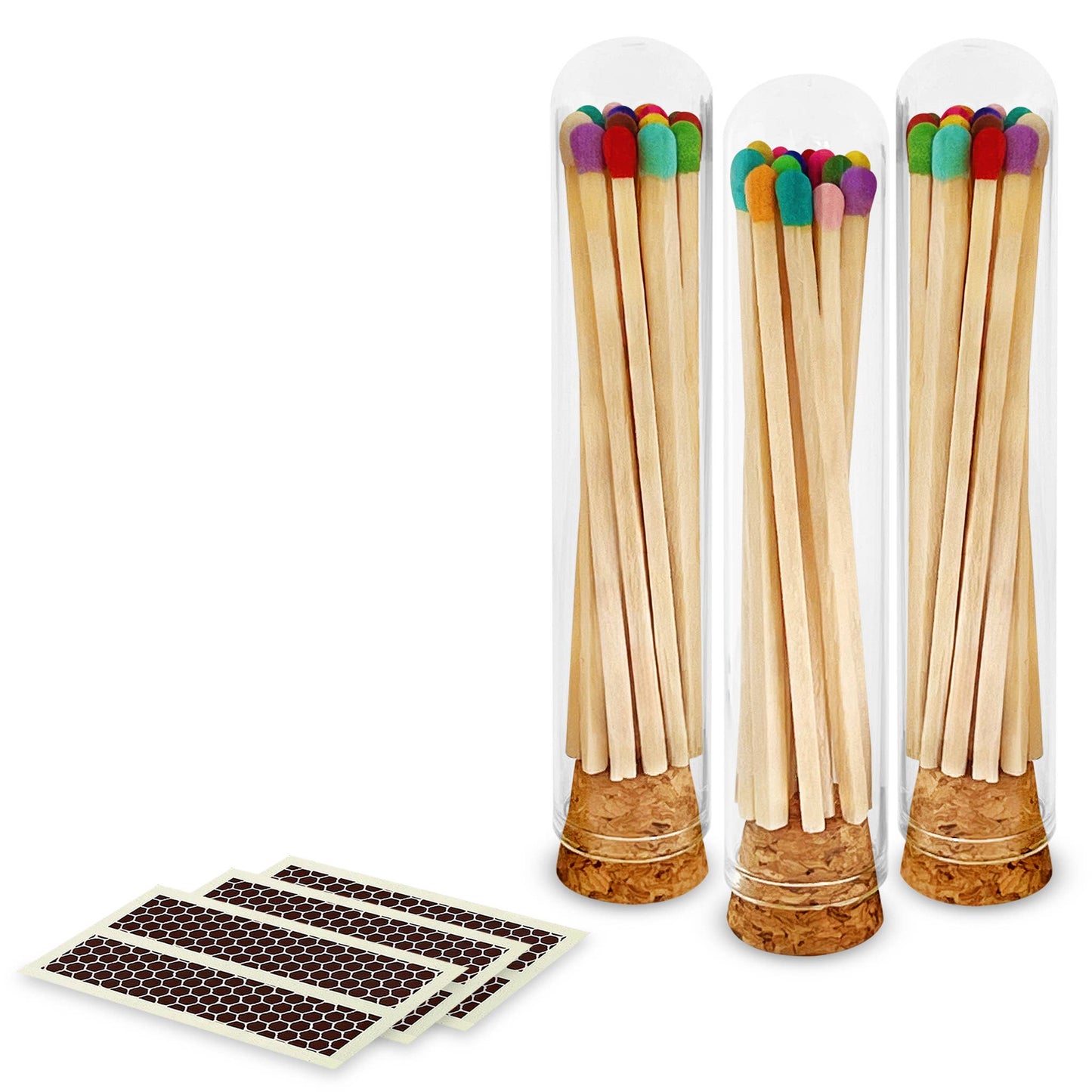 4" Matches + Mini Cloche - Colors of Your Choice + Strikers