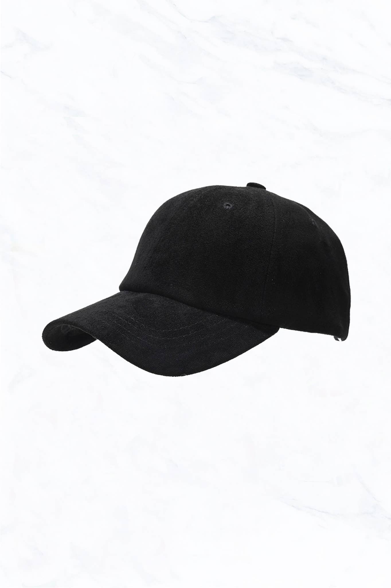 Suede Baseball Caps