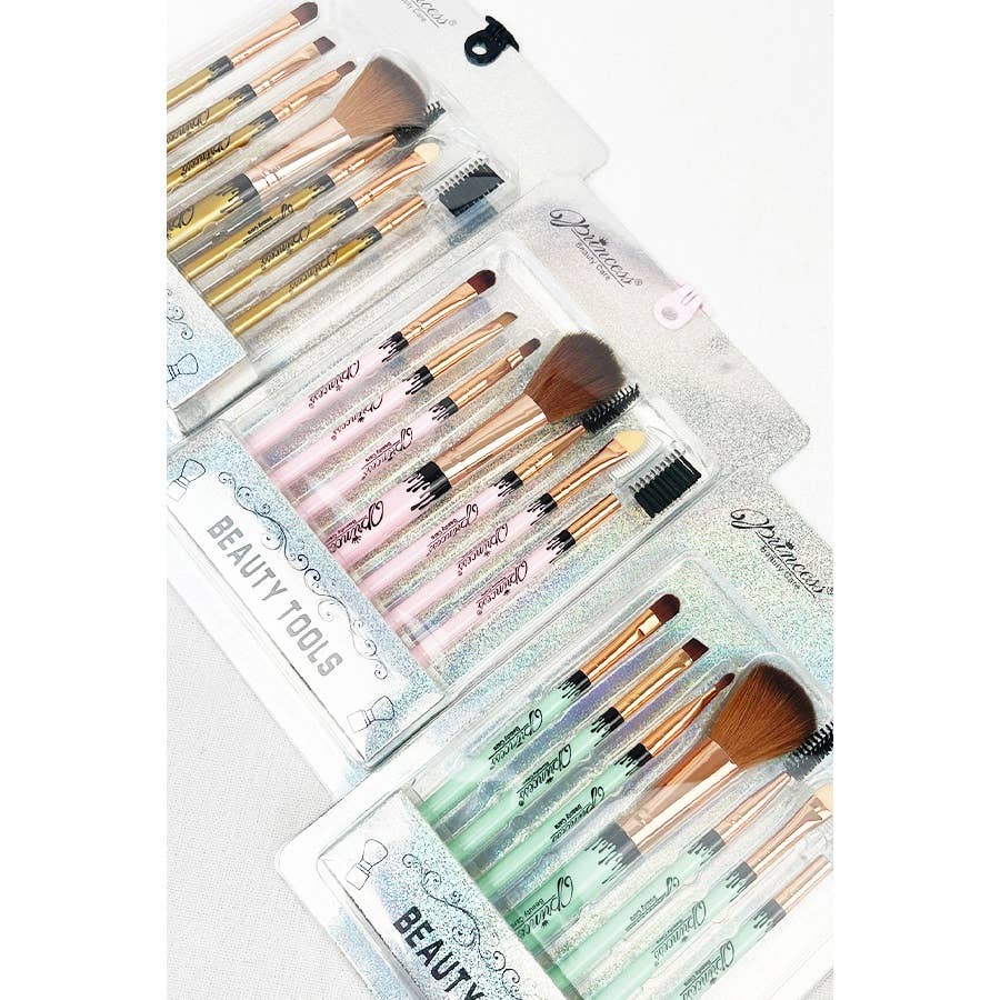 7 pcs Solid Make Up Brush Set