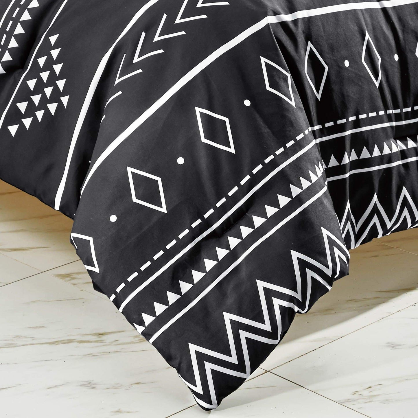 Bohemian Southwestern Aztec Navajo Comforter - 6 Piece Set