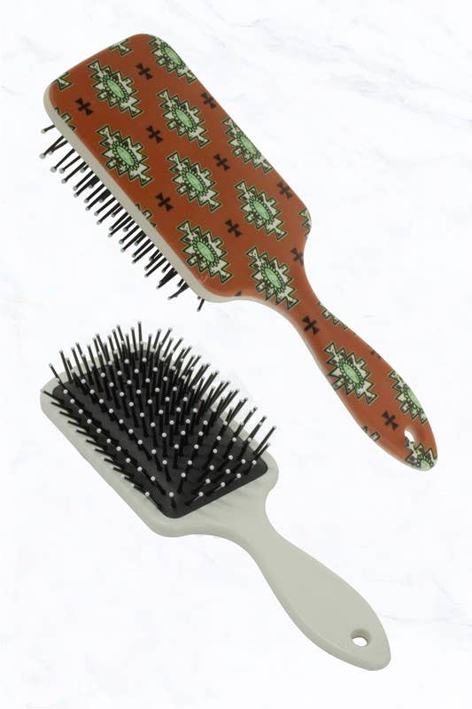 Western Design Hairbrush