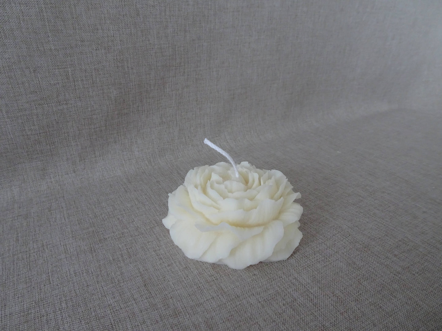 Peony Flower Candle