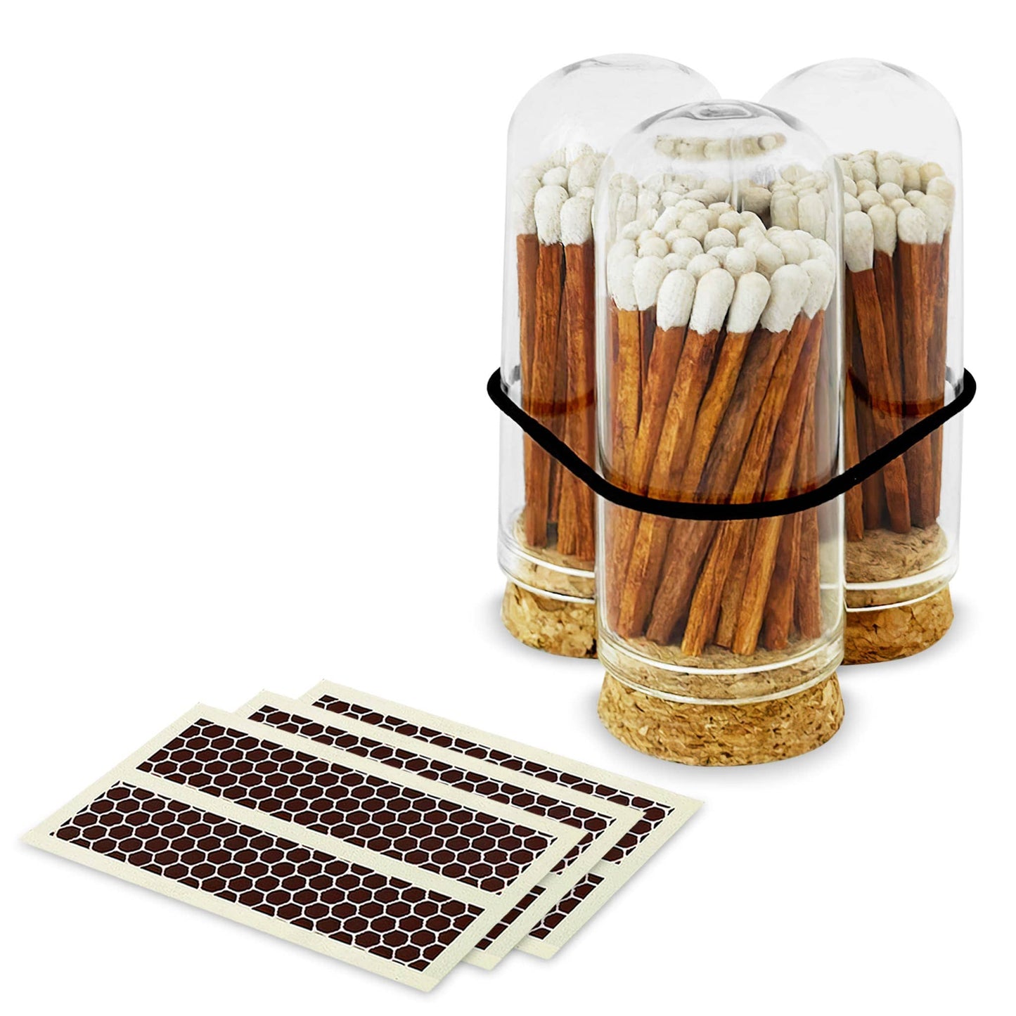 2" Matches + Mini Cloche - Colors of Your Choice + Strikers