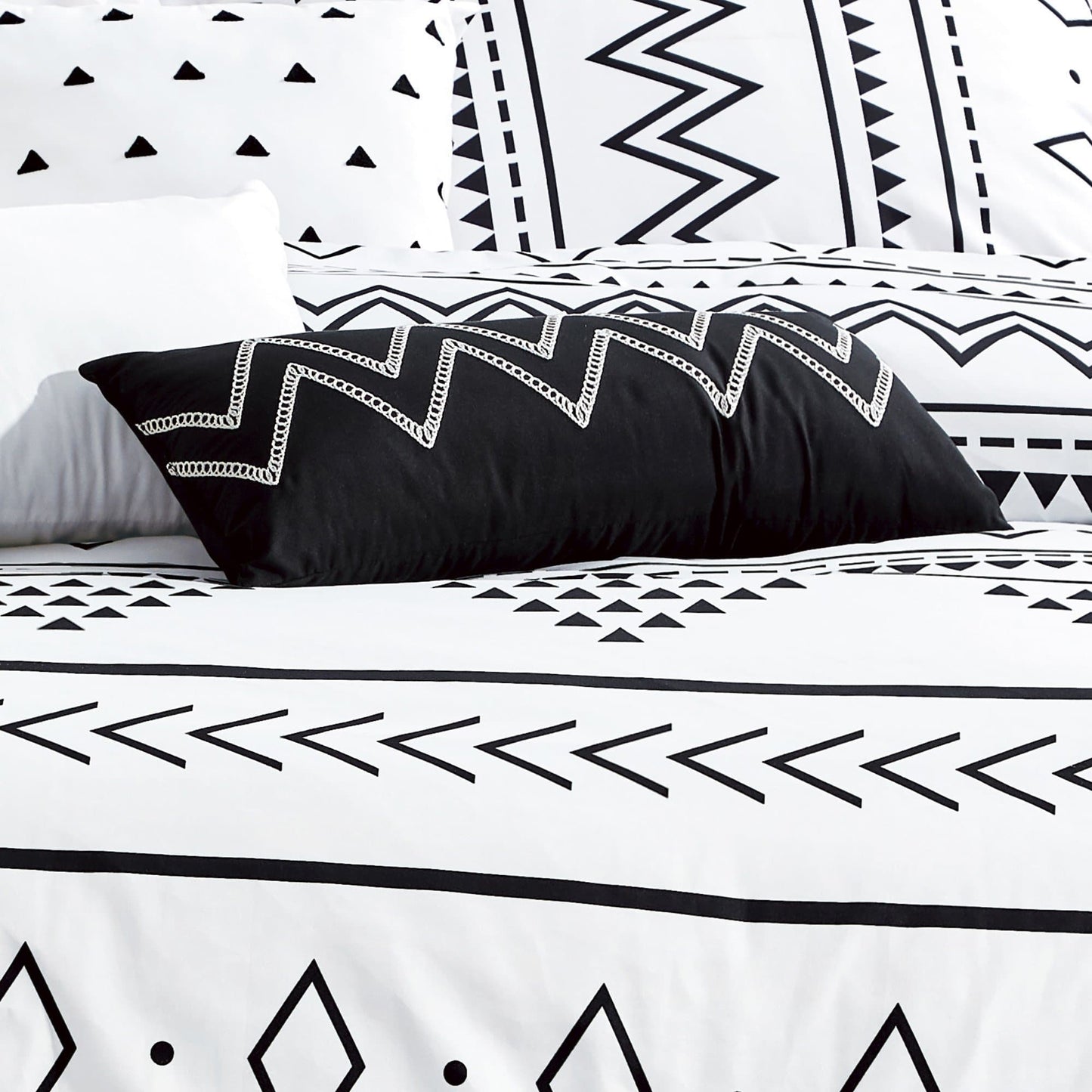 Bohemian Southwestern Aztec Navajo Comforter - 6 Piece Set